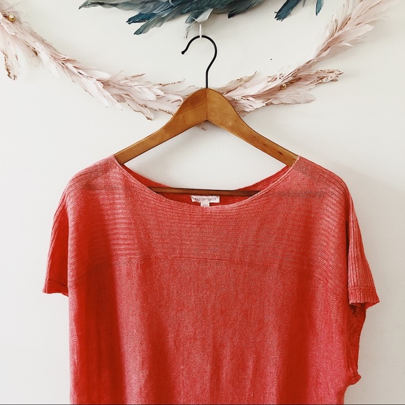 Eileen Fisher Linen Tee - Picture 2 of 8